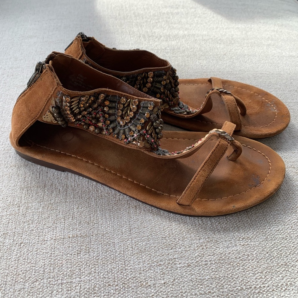 Free People Leather Sandal by Bacio 61 - size 8.5 - Picture 3 of 6